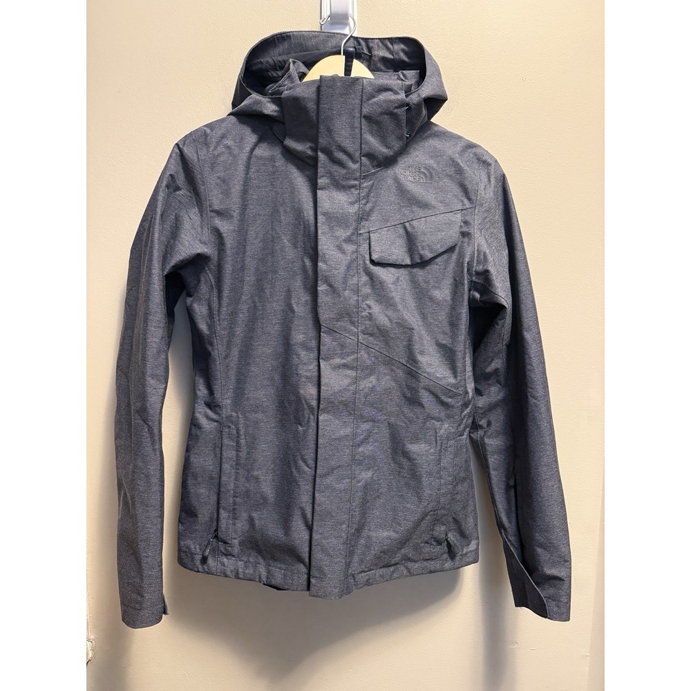North‎ Face Helata Triclimate Winter Ski Coat Jacket Size Small Blue SHELL ONLY